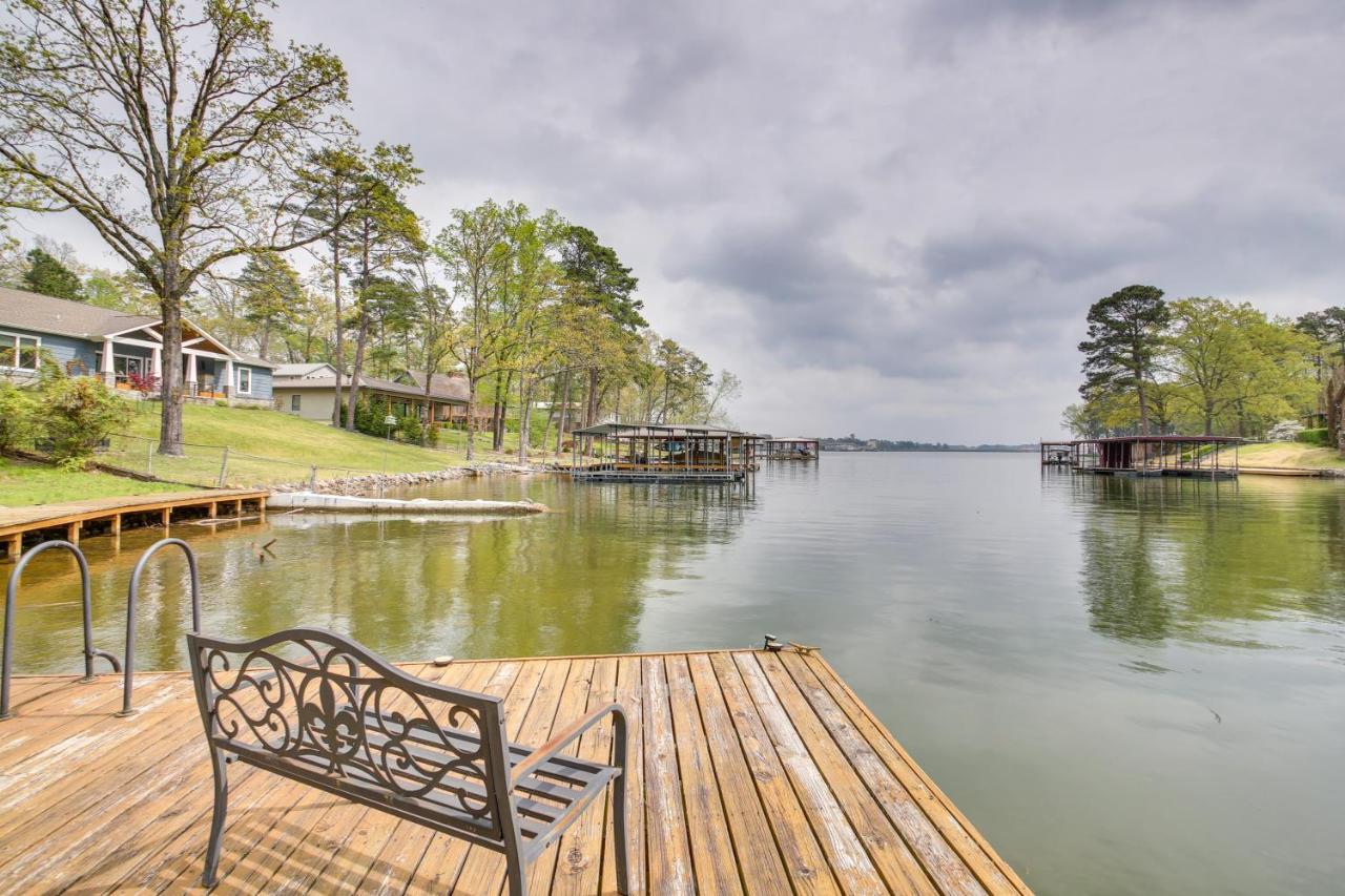 Cozy Lake Cabin With Dock In Hot Springs Natl Park Βίλα Lake Hamilton Εξωτερικό φωτογραφία